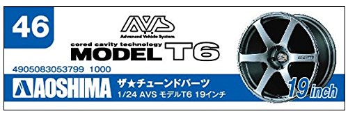 Amazon.com: Aoshima 1/24 Tuned Parts No.46 AVS Model T6 19inch